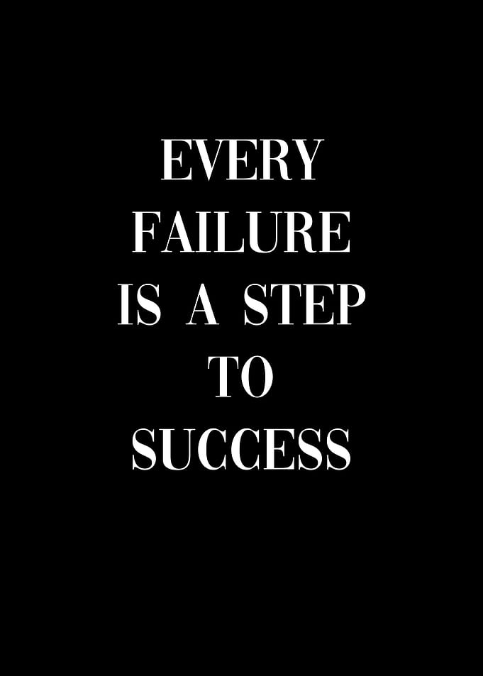 Failure Step to Success