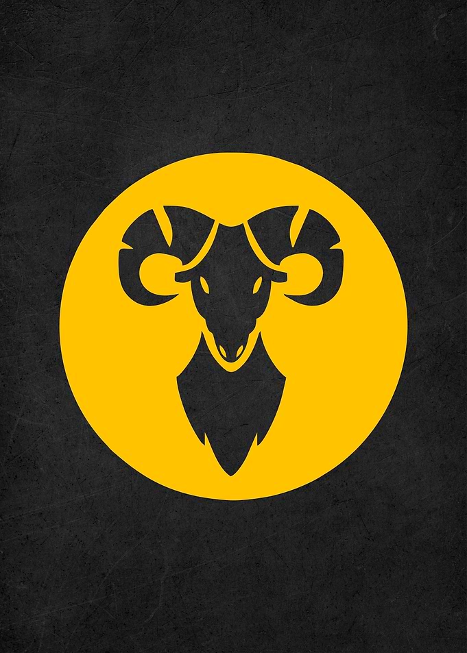 aries iconic sign