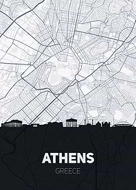 Athens City Map