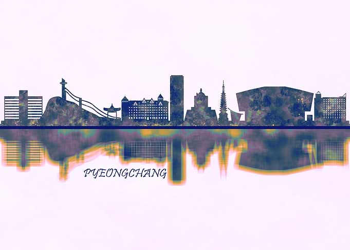 Pyeongchang Skyline