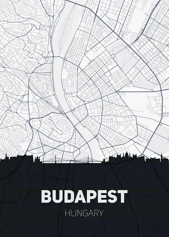 Budapest City Map