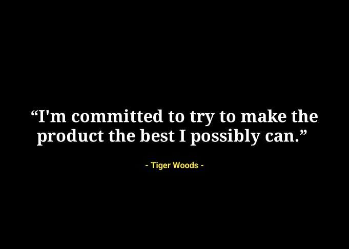 Tiger woods quotes