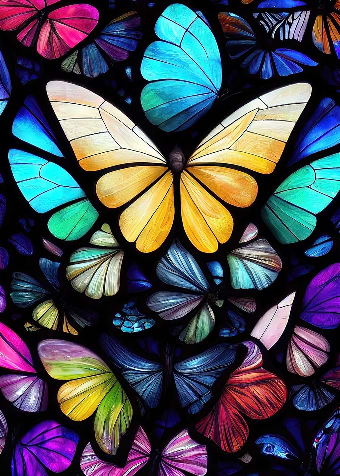 Butterfly Collage