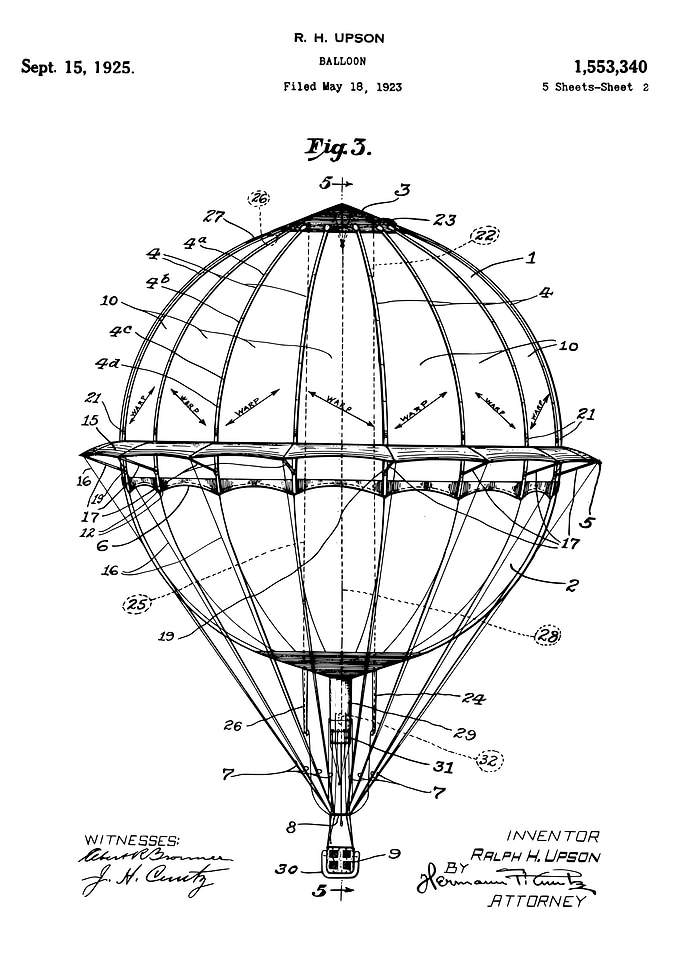 Balloon patent
