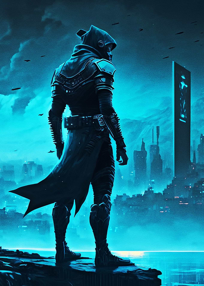 Dark hero
