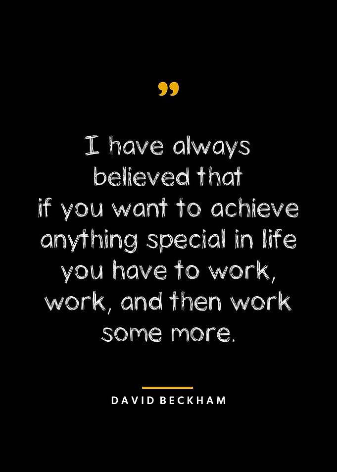 David Beckham Quotes