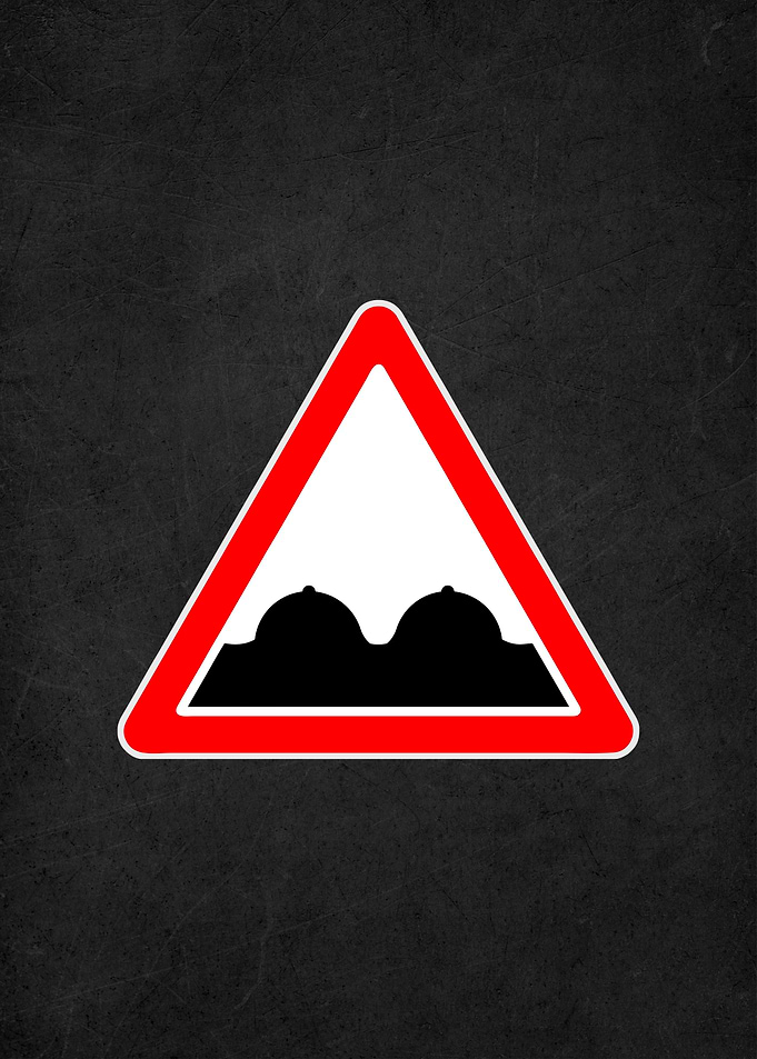 road sign boobs