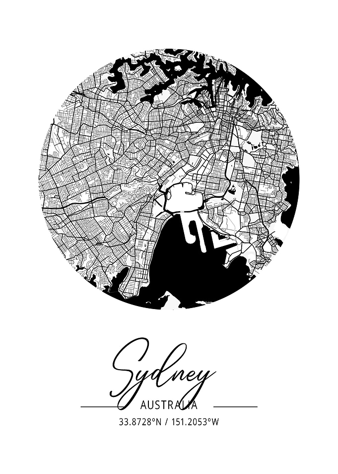 Sydney City Map