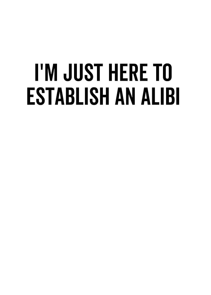 Im Just Here To Establish