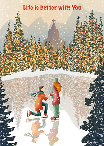 ice rink love