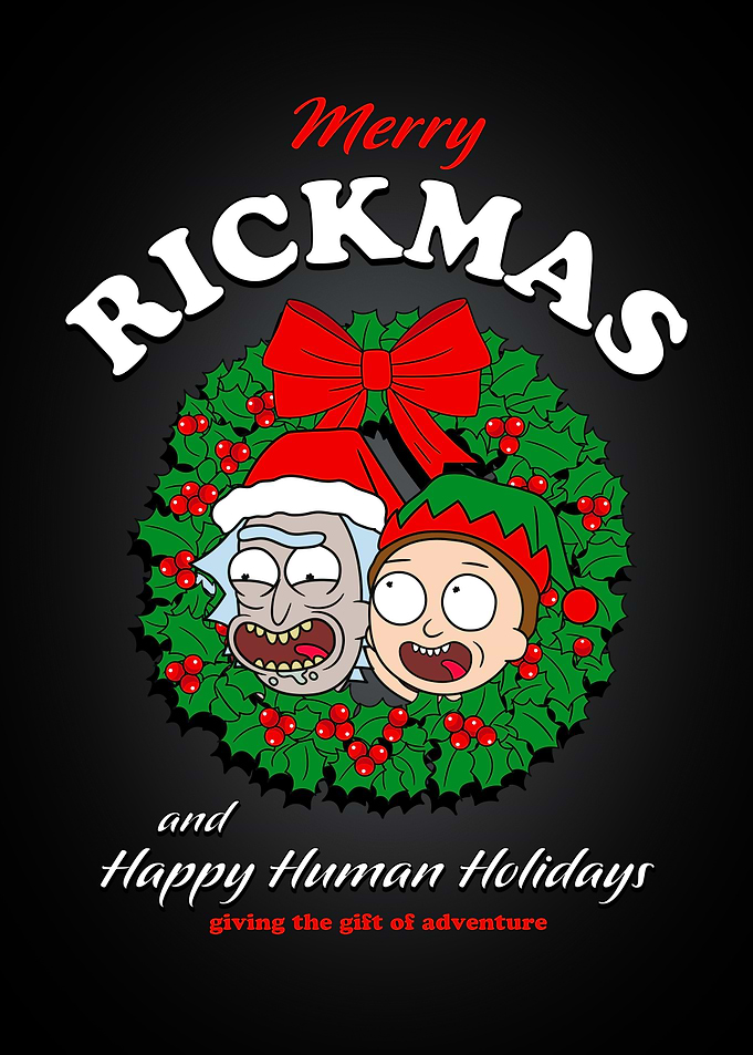 Rickmas Wreath