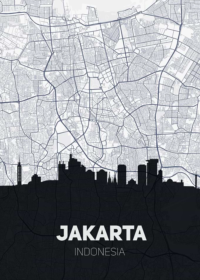 Jakarta City Map