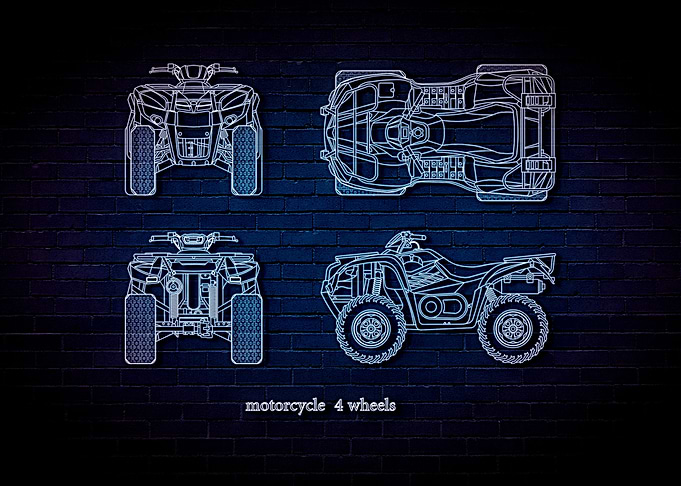 motorcycle 4 wheels