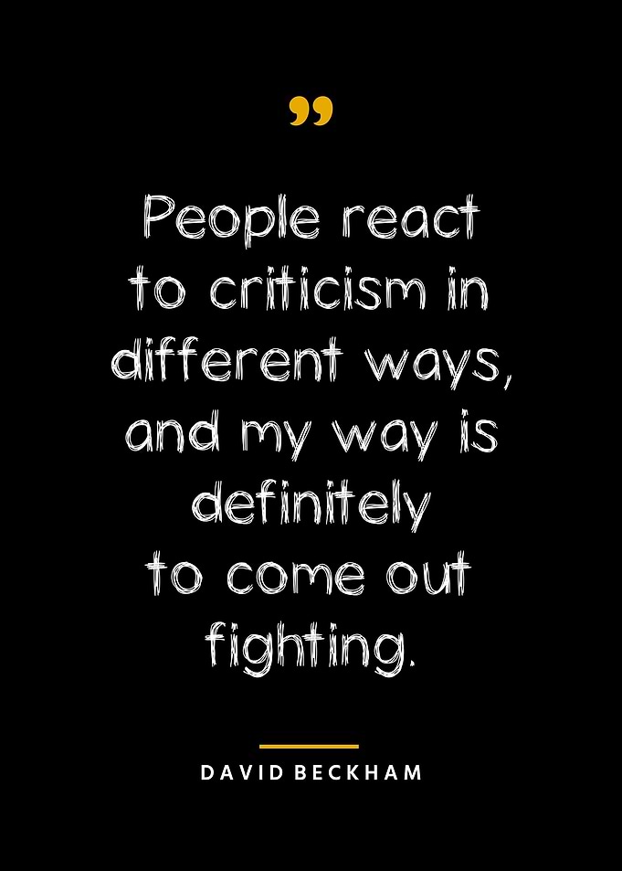 David Beckham Quotes