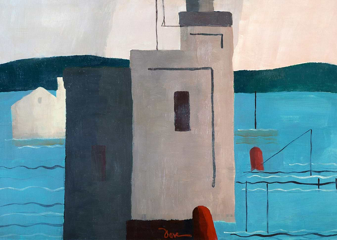 Lloyds Harbor 1941 by Dove