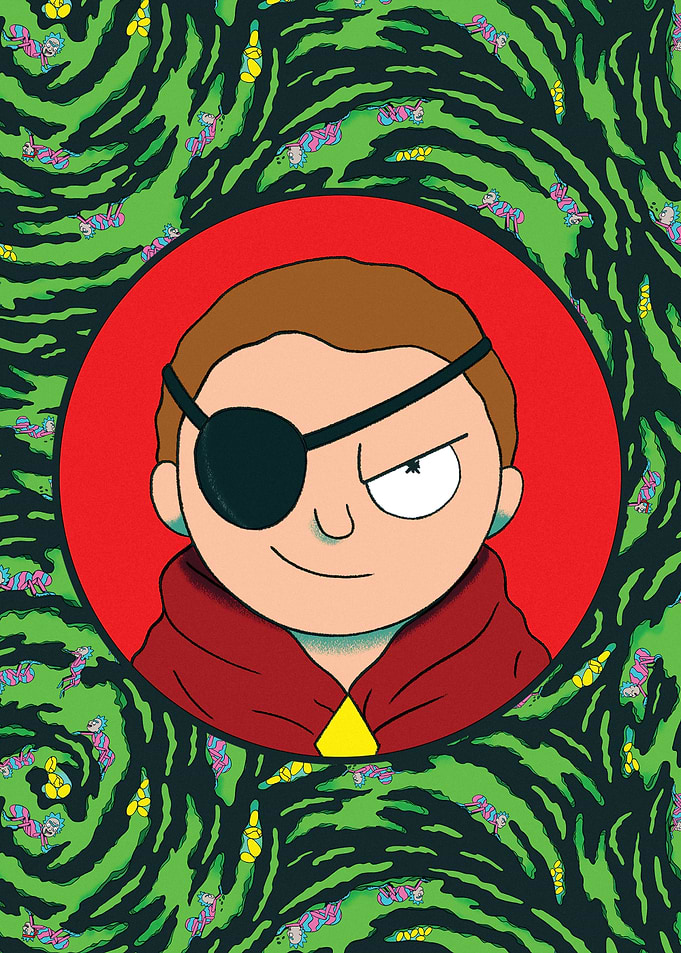 Evil Morty Portrait