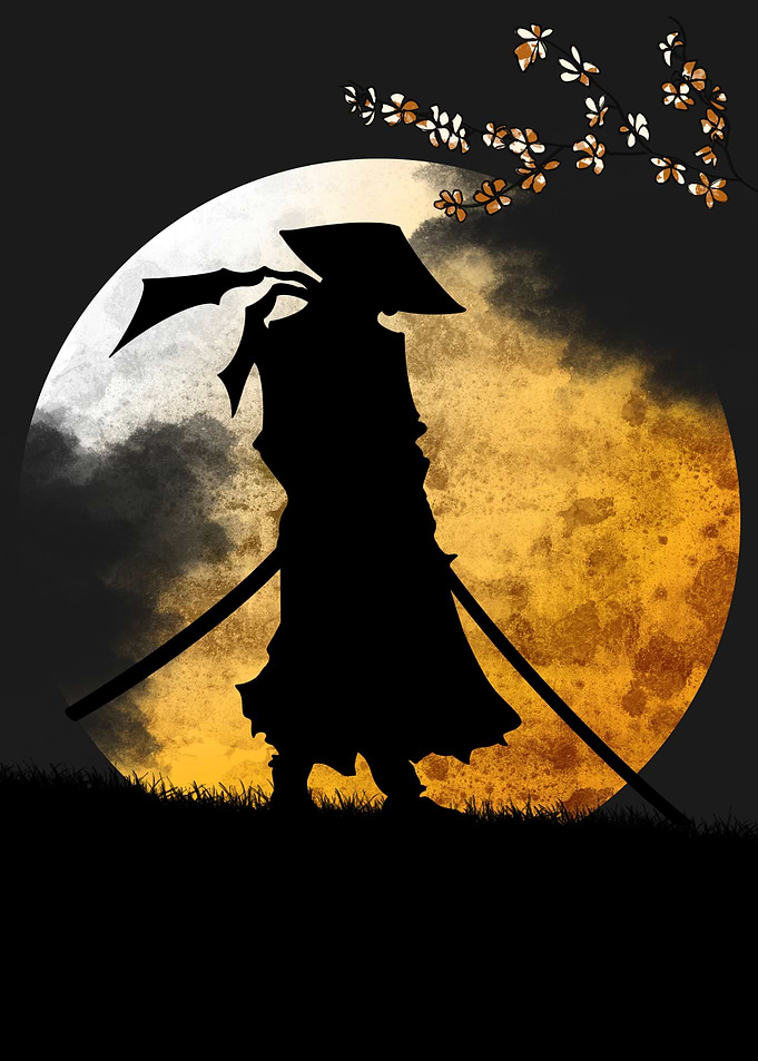 Japanese Moon warrior