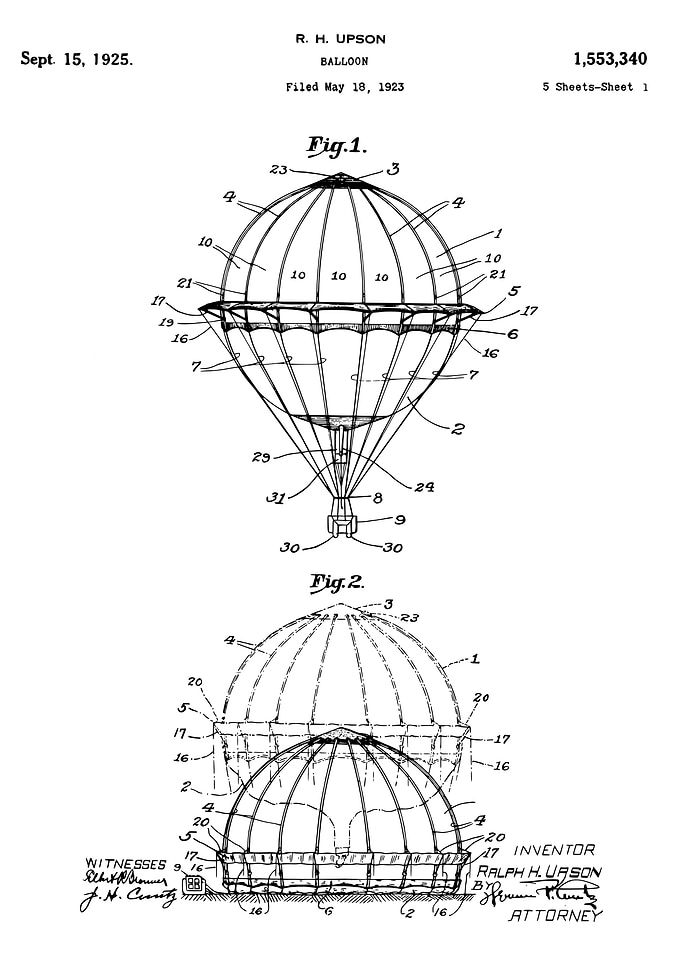 Balloon patent