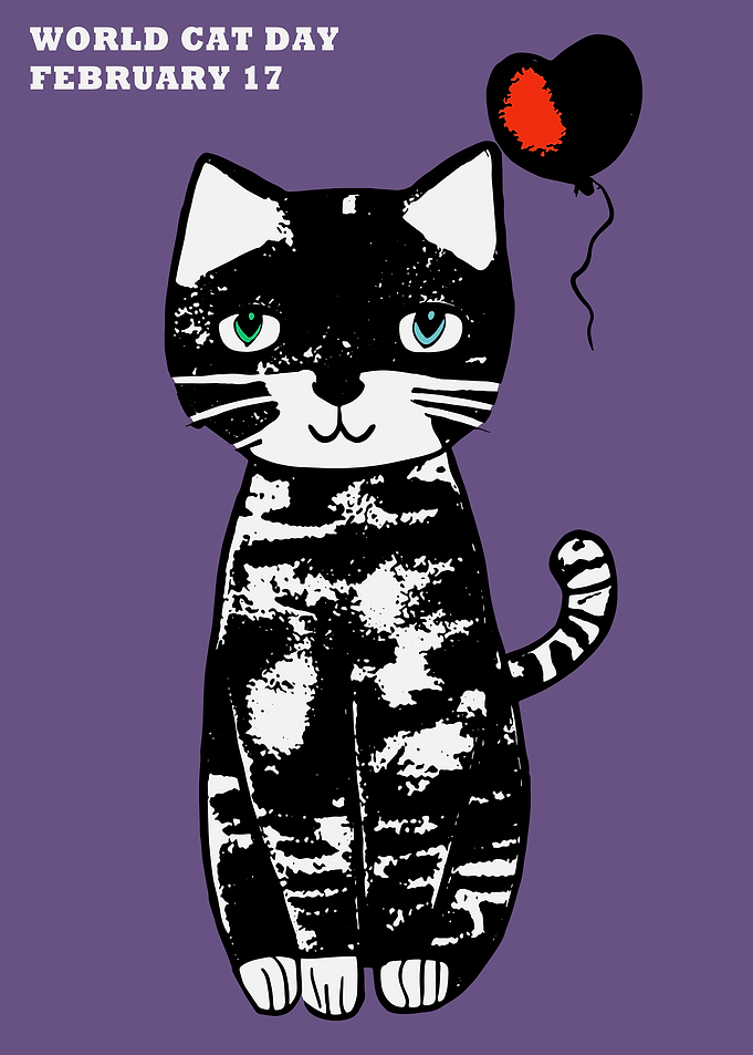 World Cat Day Poster