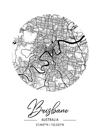 Brisbane City Map