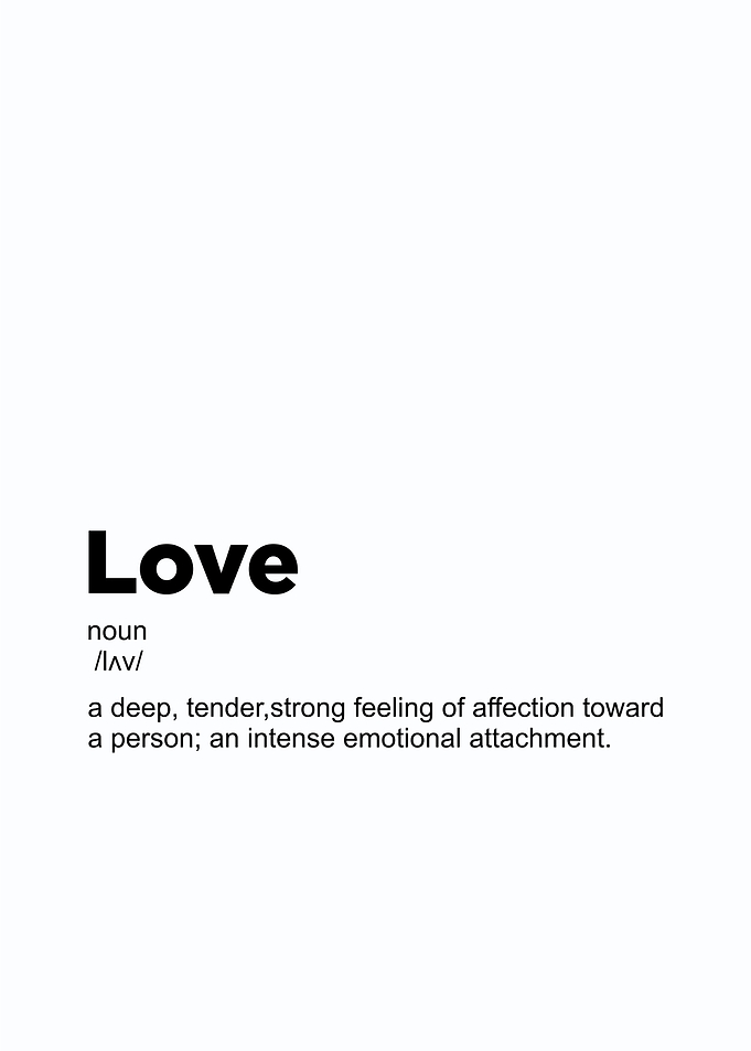 love definition poster