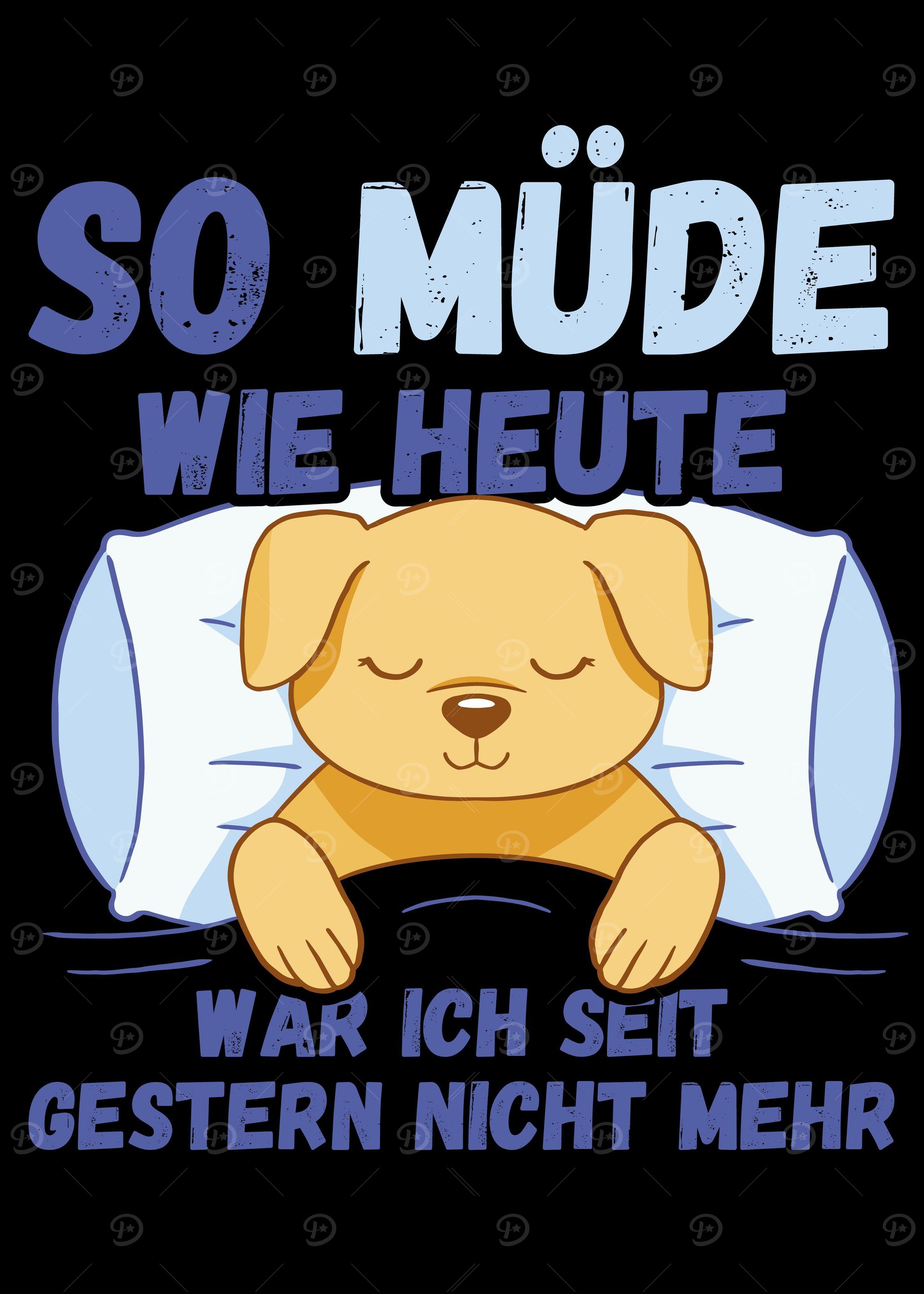 So mde wie heute war ich