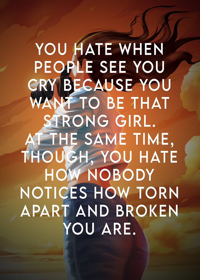 You Hate When People See