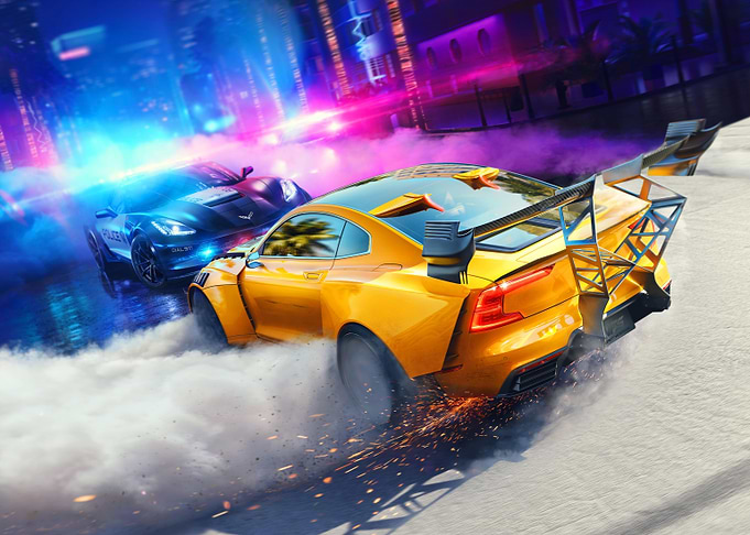 Car racing wallpaper