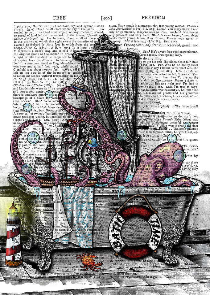 Octopus in a Bathtub