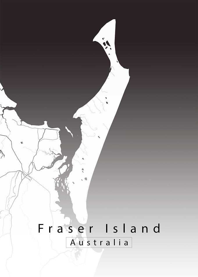Fraser Island Map