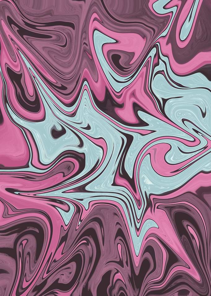 Red Marble 1 Abstract