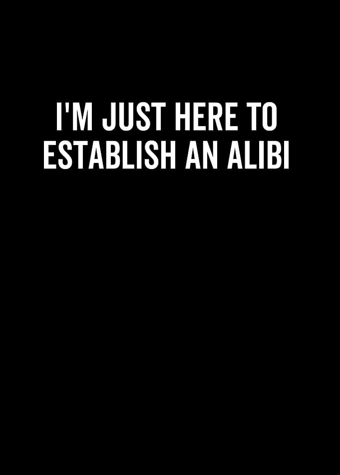 Im Just Here To Establish