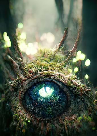 Eye of forest creature II