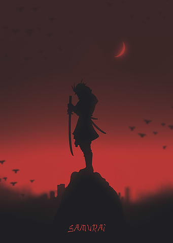 samurai on the top