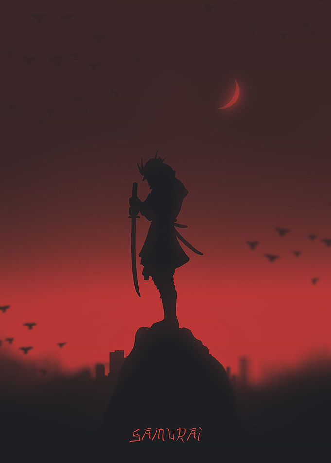 samurai on the top
