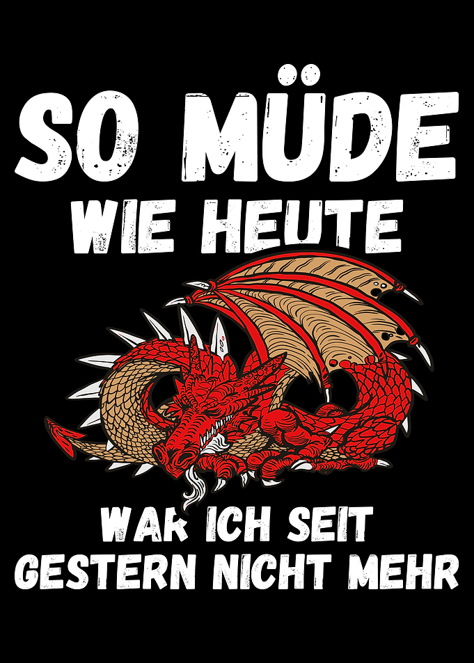 So mde wie heute war ich
