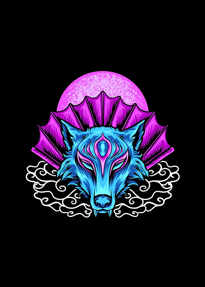 Fox kitsune japan