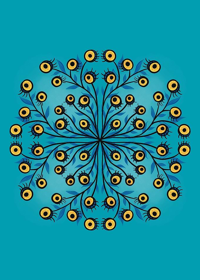 Horror Psychedelic Eyes