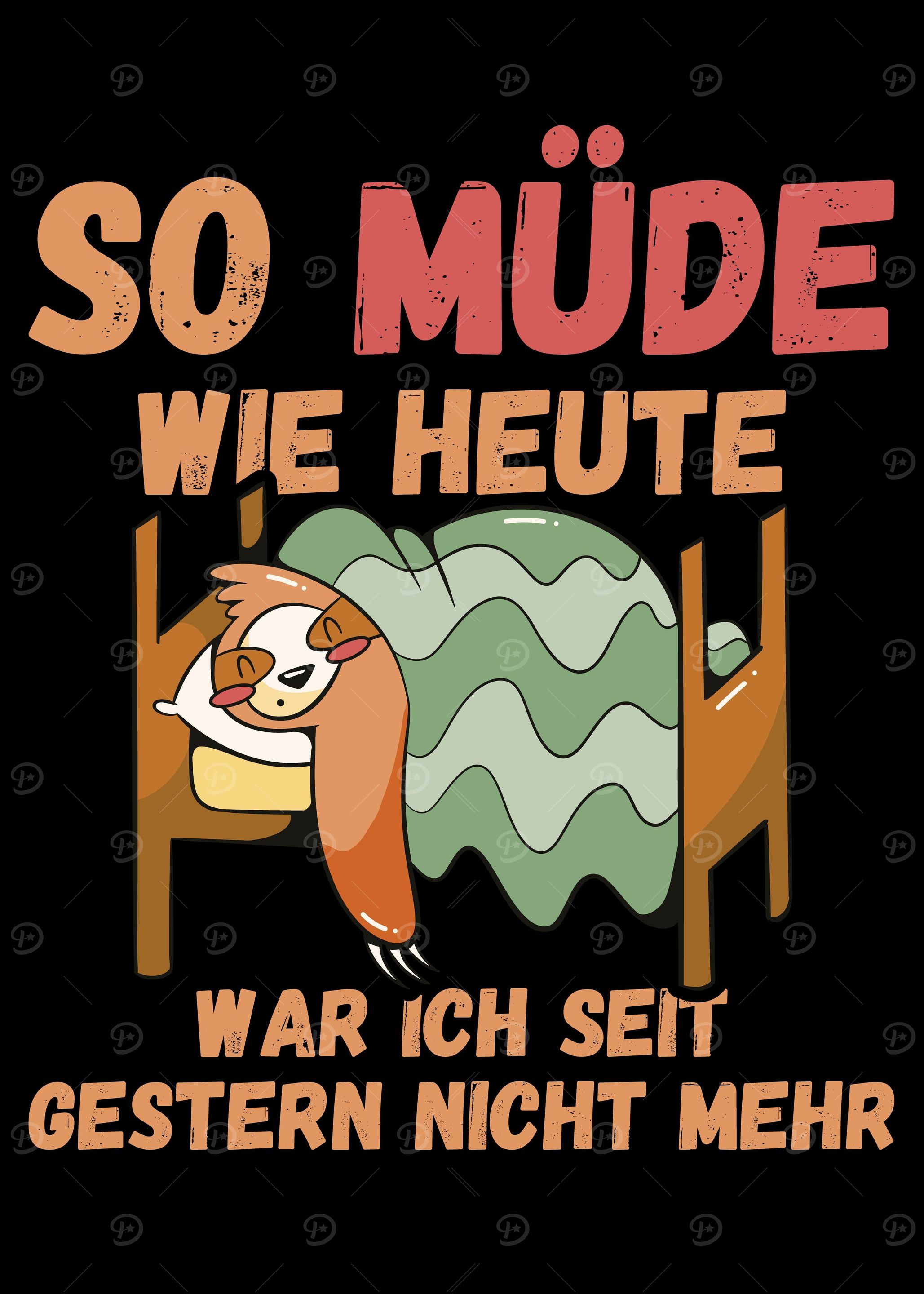 So mde wie heute war ich