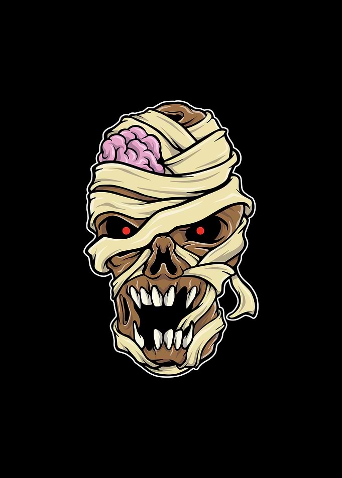 Head of mummy