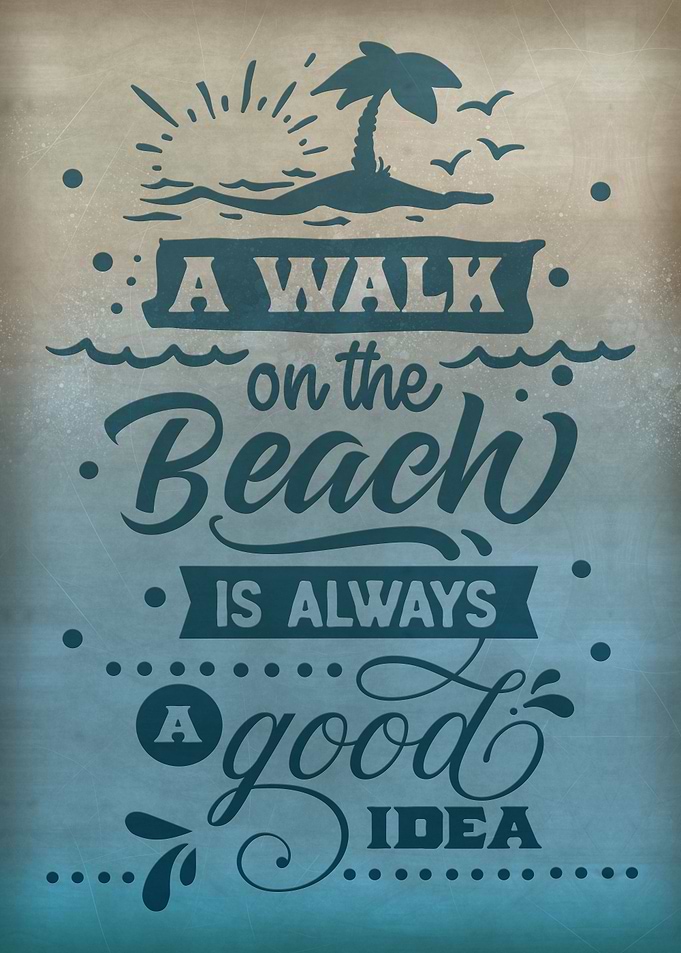 A walk on the beach
