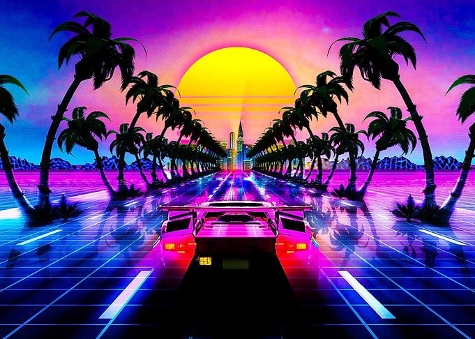Lamborghini Countach Retro