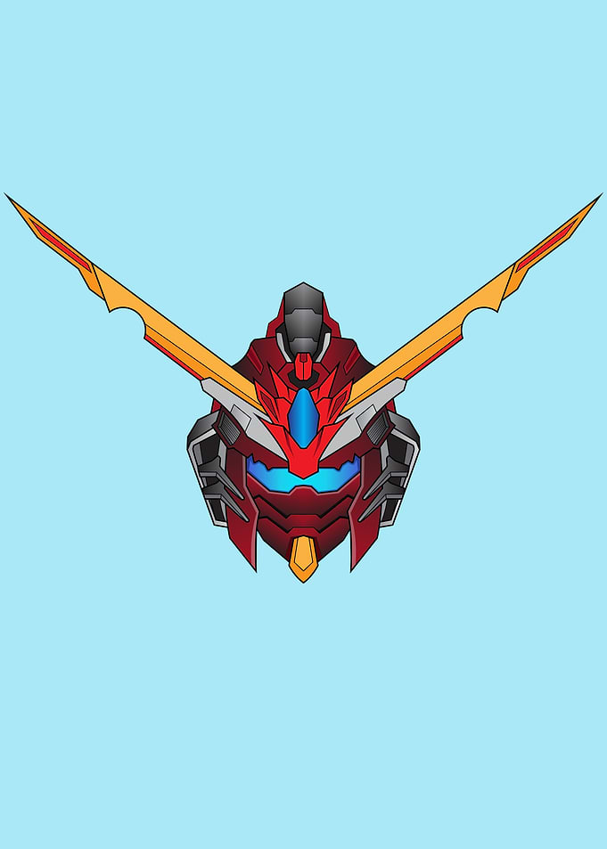 Head robot knight