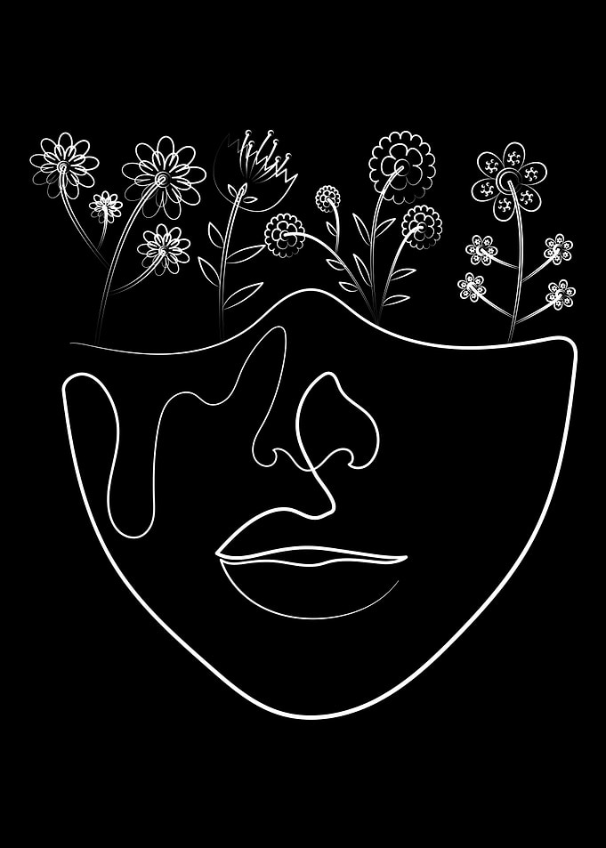 Flowers Face