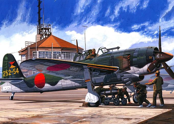 D4Y3 Suisei Japan Warrior