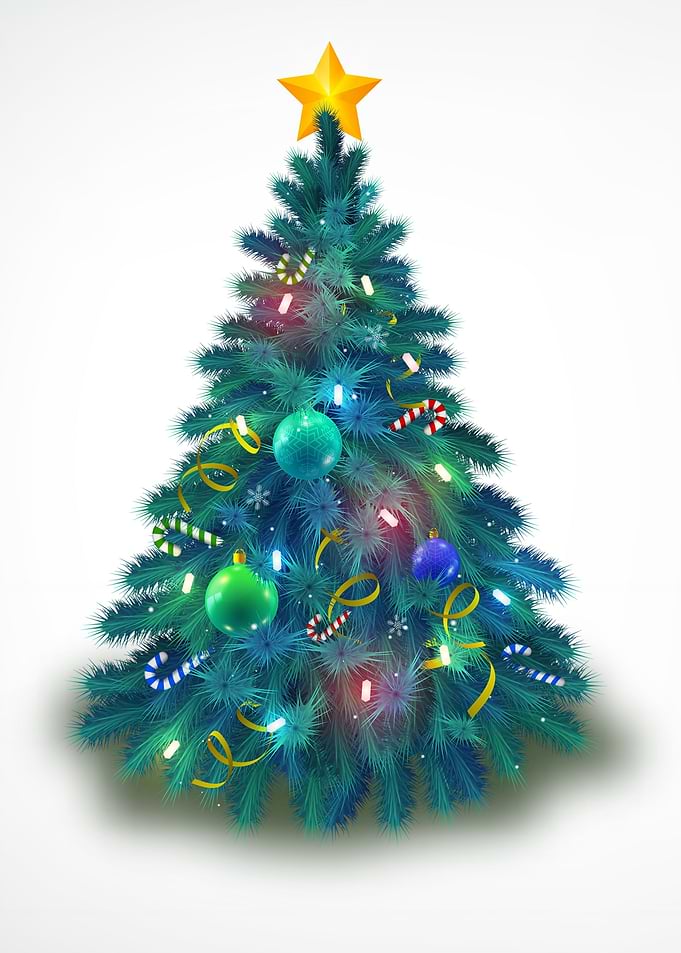 Festive Christmas Tree