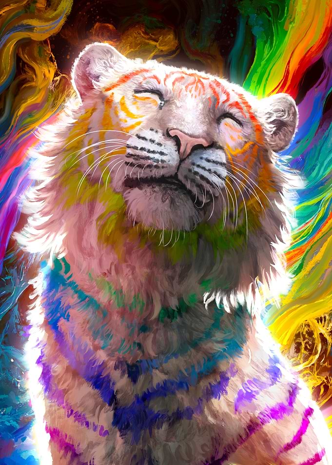 Rainbow Tiger
