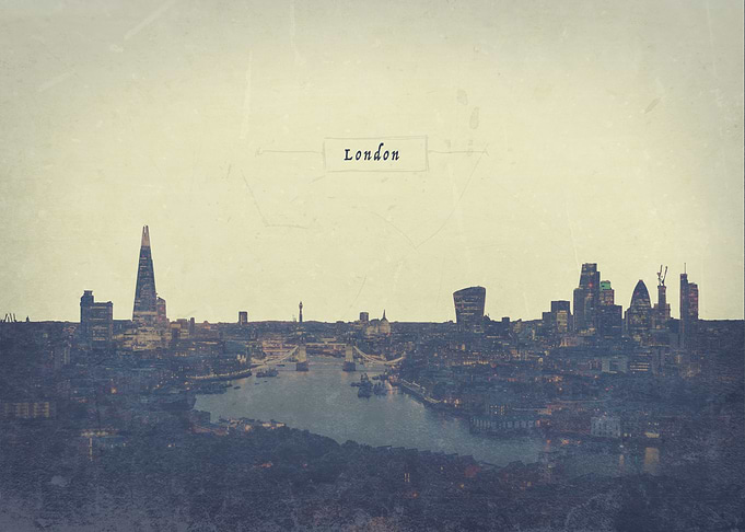 London postcard