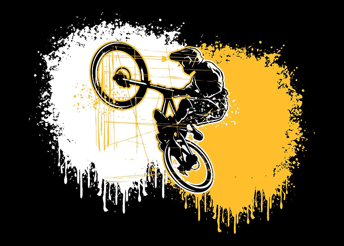 Cool BMX Bike Splash
