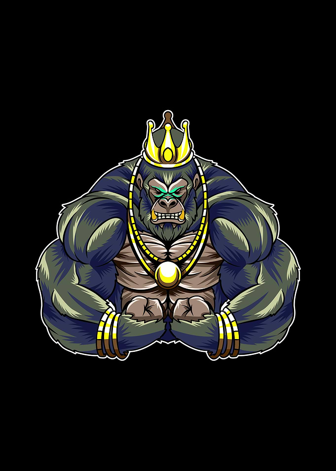 bulk king kong half body
